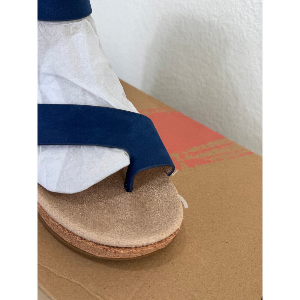 NIB Women's SOUL Naturalizer Women's Divina Sandal Blue Strap Summer  6.5 - Picture 5 of 11